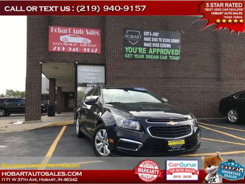 2016 CHEVROLET CRUZE LIMITED LS $500-$1000 MINIMUM DOWN PAYMENT!!... for sale in Hobart, IL