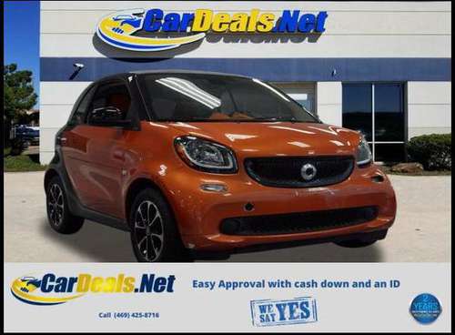 2016 Smart fortwo passion - Guaranteed Approval! - (? NO CREDIT... for sale in Plano, TX