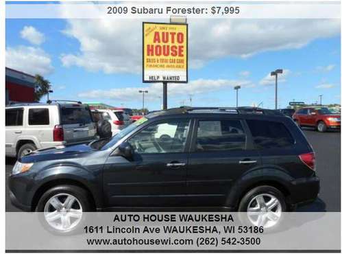 2009 Subaru Forester 2.5 X Limited AWD Rear Camera,Moonroof,leather... for sale in Waukesha, WI