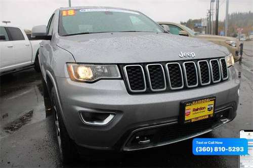 2018 Jeep Grand Cherokee Limited for sale in Bellingham, WA