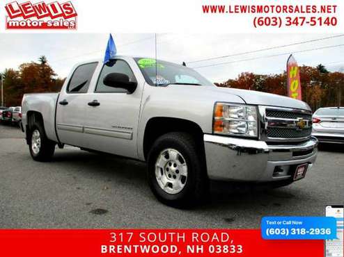 2012 Chevrolet Chevy Silverado 1500 LT Crew Cab One Owner ~ Warranty... for sale in Brentwood, ME