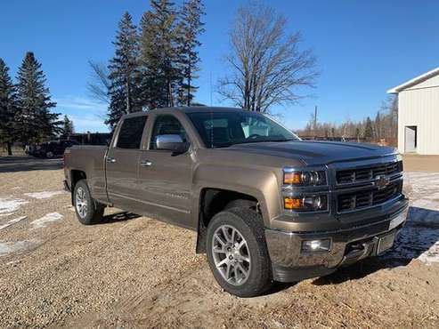 Exceptional 2014 Silverado LTZ 4 door - cars & trucks - by owner -... for sale in Solway, ND