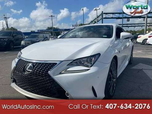 2015 Lexus RC 350 RWD - cars & trucks - by dealer - vehicle... for sale in Orlando, FL