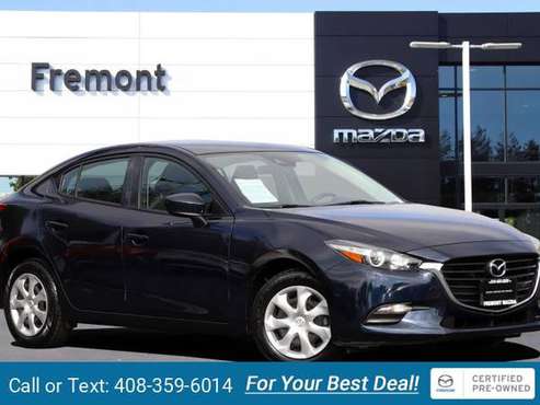 2018 Mazda Mazda3 Sport Sedan sedan Deep Crystal Blue Mica - cars & for sale in Newark, CA