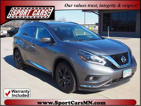 2018 Nissan Murano SV - cars & trucks - by dealer - vehicle... for sale in Norwood, MN