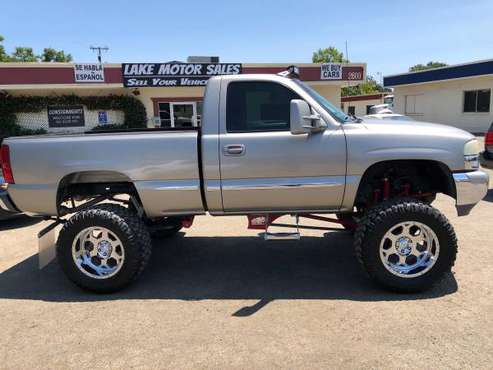 GMC SIERRA PICKUP CUSTOM LIFTED TONS OF MONEY INVESTED A MUST SEE!!! for sale in Lakeport, CA