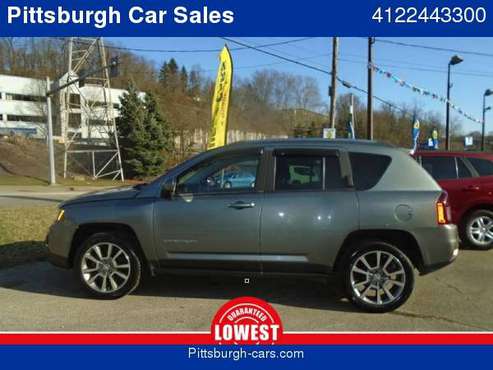 2014 Jeep Compass Limited 4x4 4dr SUV with for sale in Pittsburgh, PA
