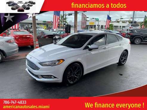 2018 SE 4dr Sedan Ford Fusion - cars & trucks - by dealer - vehicle... for sale in Hialeah, FL