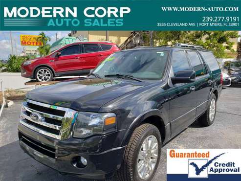 2013 Ford Expedition Ltd 4x4 - Leather, Heated/Cooled Seats, Tow Pkg for sale in Fort Myers, FL
