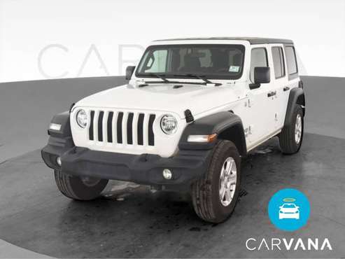 2020 Jeep Wrangler Unlimited Sport S Sport Utility 4D suv White - -... for sale in Brooklyn, NY