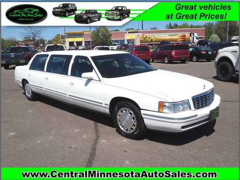 1997 Cadillac DeVille Limo Only 30k miles - - by for sale in Buffalo, MN