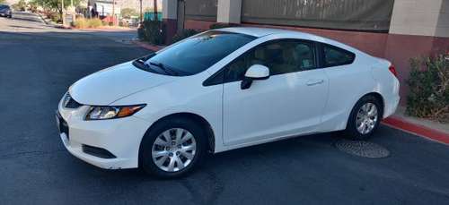 2012 HONDA CIVIC EX COUPE - cars & trucks - by owner - vehicle... for sale in Thousand Palms, CA