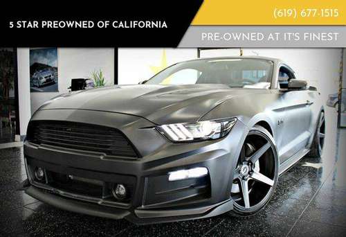 2016 Ford Mustang GT Premium 2dr Fastback * YOUR JOB IS YOUR CREDIT * for sale in Chula vista, CA