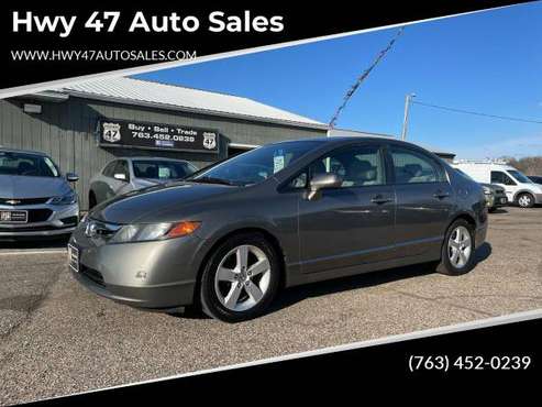 2008 Honda Civic EX 4dr Sedan 5A - - by dealer for sale in St Francis, MN