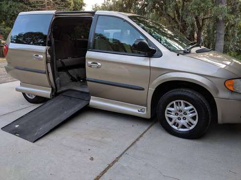 2003 Dodge Caravan with disability ramp for sale in Atascadero, CA