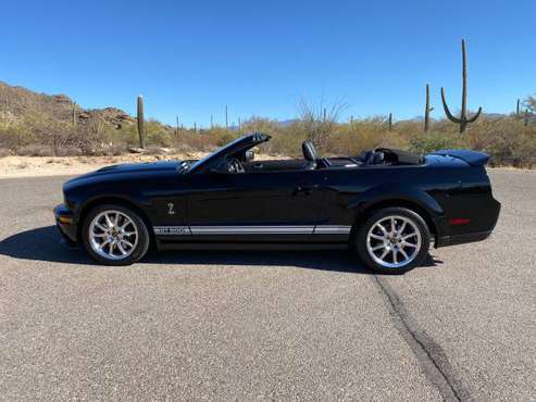 2008 Shelby GT500 Convertible - cars & trucks - by owner - vehicle... for sale in Tucson, AZ