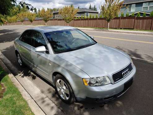 2002 Audi A4 3.0 Quattro, Clean Title, 6 Speed Manuel for sale in Vancouver, OR