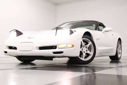 SPORTY White CORVETTE *2003 Chevrolet Coupe* LEATHER *LOW MILES* -... for sale in clinton, OK