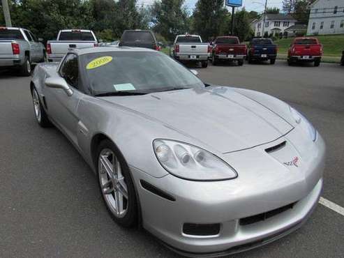 2008 Chevrolet Corvette coupe Z06 - Silver for sale in Terryville, CT