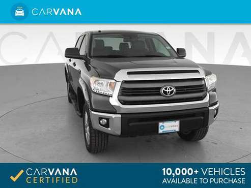 2015 Toyota Tundra CrewMax SR5 Pickup 4D 5 1/2 ft pickup Gray - for sale in Oklahoma City, OK