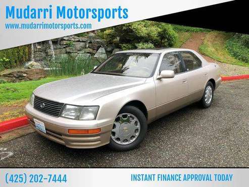 1996 Lexus LS 400 Base 4dr Sedan CALL NOW FOR AVAILABILITY! for sale in Kirkland, WA