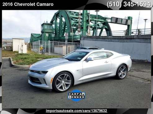 2016 Chevrolet Camaro LT 2dr Coupe w/1LT Trade-In Welcome - cars &... for sale in Alameda, CA