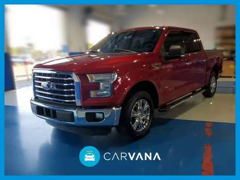 2015 Ford F150 SuperCrew Cab XLT Pickup 4D 5 1/2 ft pickup Red for sale in Macon, GA