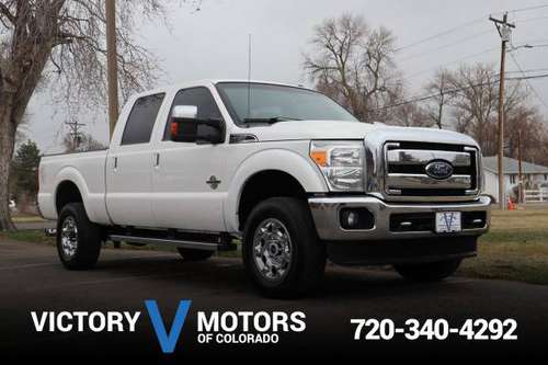 2014 Ford F-350 Super Duty Diesel 4x4 4WD F350 Lariat Truck - cars & for sale in Longmont, CO