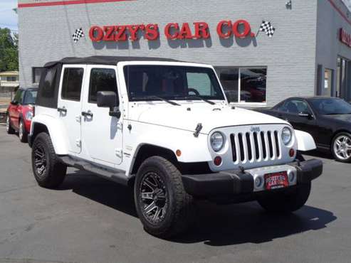 2013 Jeep Wrangler Unlimited 4WD Sahara***Financing Available*** for sale in Garden City, ID