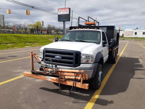 2006 F450 flatbed diesel 4x4 for sale in Livonia, MI