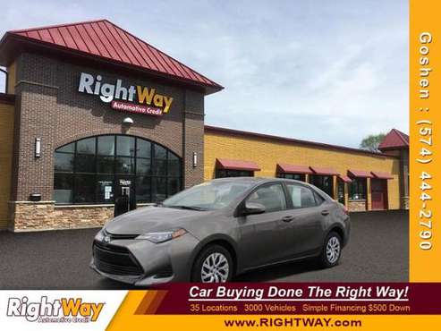 2019 Toyota Corolla LE - - by dealer - vehicle for sale in Goshen, IN