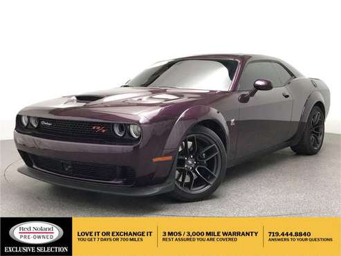 2020 Dodge Challenger R/T Scat Pack - WIDEBODY W/LESS THAN 3K MILES for sale in Colorado Springs, CO