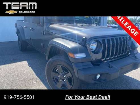 2020 Jeep Gladiator Sport pickup Gray - cars & trucks - by dealer -... for sale in Goldsboro, NC