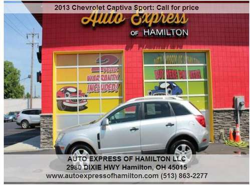 2013 Chevrolet Captiva 799 Down TAX BUY HERE PAY HERE - cars & for sale in Hamilton, OH