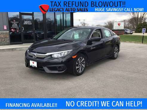 2016 HONDA CIVIC EX - - by dealer - vehicle automotive for sale in Jefferson, WI