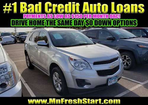 💯 2011 CHEVY EQUINOX 💯 BAD CREDIT NO CREDIT OK 0-$500 DOWN oac! for sale in Minneapolis, MN