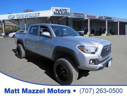 2018 Toyota Tacoma truck TRD Offroad (Silver Sky Metallic) - cars & for sale in Lakeport, CA