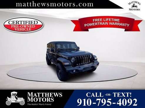 2018 Jeep All-New Wrangler Unlimited Sport S - - by for sale in Wilmington, NC