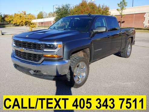 2017 CHEVROLET SILVERADO CREW CAB 4X4! LOW MILES! 1 OWNER! MUST SEE!... for sale in Norman, KS