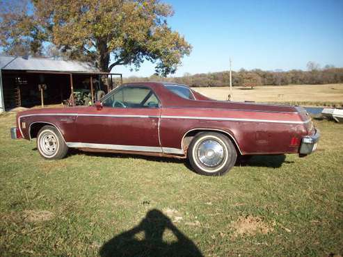 1976 El Camino (REDUCED) - cars & trucks - by owner - vehicle... for sale in West, TX
