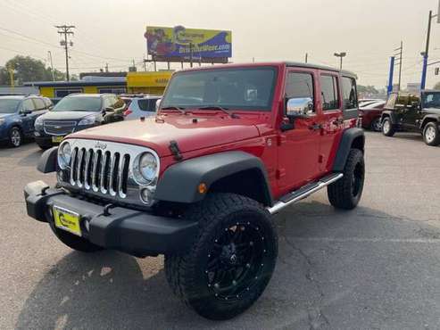 2014 Jeep Wrangler Unlimited Sport 4x4 4dr SUV - cars & trucks - by... for sale in Denver , CO