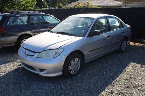 2004 Honda Civic Value Package - cars & trucks - by dealer - vehicle... for sale in PUYALLUP, WA