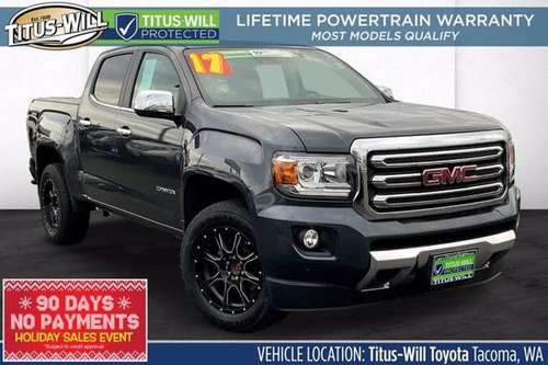 2017 GMC Canyon Diesel 4x4 Truck 4WD SLT Crew Cab - cars & trucks -... for sale in Tacoma, WA