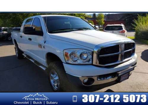 2007 Dodge Ram 2500 White for sale in Jackson, ID