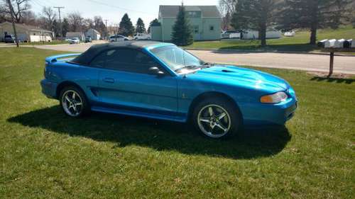 98 Mustang Cobra SVT convertible for sale in SD