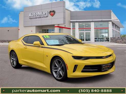 2018 CHEVROLET CAMARO - cars & trucks - by dealer - vehicle... for sale in Parker, CO