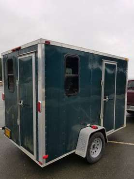 Awesome 6 x 10 Tow Behind Trailer BONE DRY INSIDE for sale in Auke Bay, AK