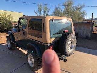 1994 Jeep Wrangler 67,700 Orig. Miles - cars & trucks - by owner -... for sale in Apache Junction, AZ