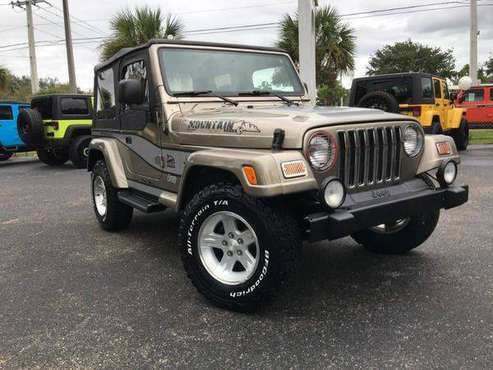 2004 Jeep Wrangler Sahara Sale Priced for sale in Fort Myers, FL