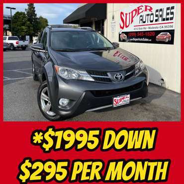 1995 Down & 295 Per Month on this RELIABLE 2015 Toyota RAV4 XLE! for sale in Modesto, CA